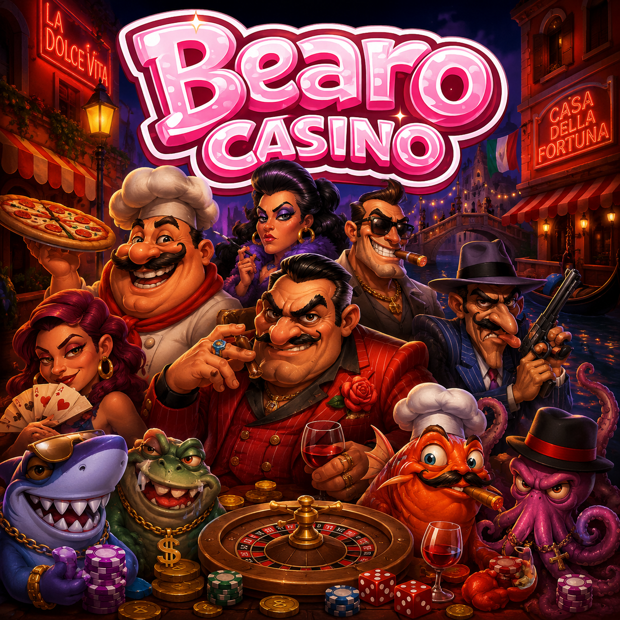 Bearo Casino — slot Sugar Rush e atmosfera pizzeria